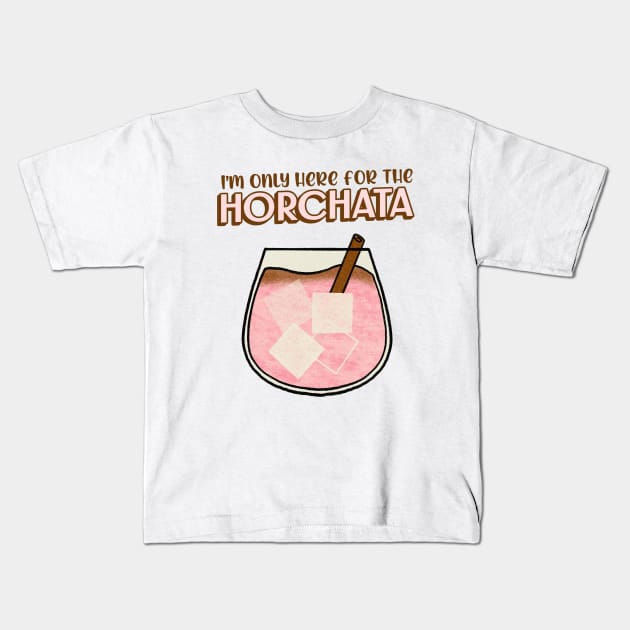 Horchata Lover Kids T-Shirt by Tip Top Tee's